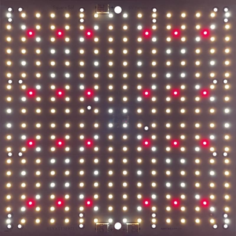Светодиодный модуль Square Sol 228x228 V6 для освещения растений